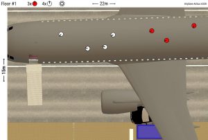 Airplane Airbus A320 - Hijacking (3xT - 4xS)
